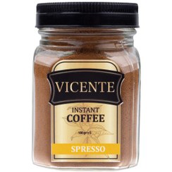 تصویر قهوه اسپرسو فوری 100 گرمی ویسنت Instant ESpresso VICENTE 