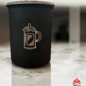 تصویر بانکه قهوه استیل 