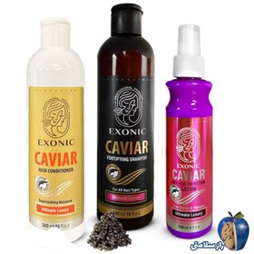 تصویر پک ترمیم و تقویت کننده خاویار موی سر Caviar hair repair and strengthening pack