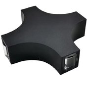 تصویر چراغ دکوراتیو 12 وات جت کراس 