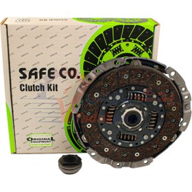 تصویر دیسک و صفحه رانا سیف صنعت SAFE SANAT Clutch kit 2903311100279 CITROEN C2 C3 C4 & PEUGEOT 206 307 RUNNA Made in iran