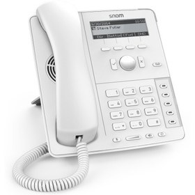 تصویر تلفن رومیزی ویپ اسنوم D715 سفید آکبند Desk phone Snom D715