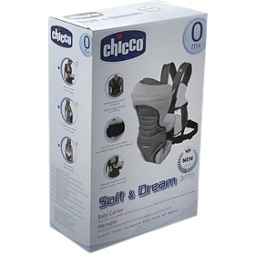 تصویر آغوشی نوزاد چیکو اورجینال Chicco Soft & Dream - مشکی Original Chicco Soft & Dream Baby Carrier