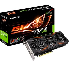 تصویر کارت گرافیک گیمینگ استوک GIGABYTE GEFORCE GTX 1080 8GB GIGABYTE GEFORCE GTX 1080 8GB