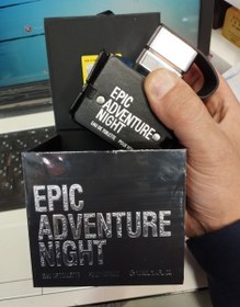 تصویر عطر ادکلن مردانه اپیک ادونچر نایت مشکی اصل و اورجینال شرکت امپر EMPER EPIC ADVENTURE NIGHT 