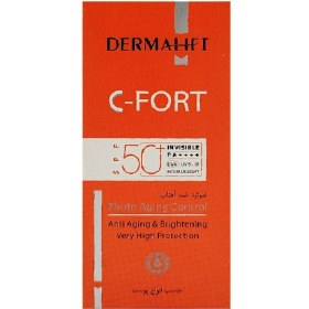 تصویر فلوئید ضد آفتاب Dermalift C-Fort 