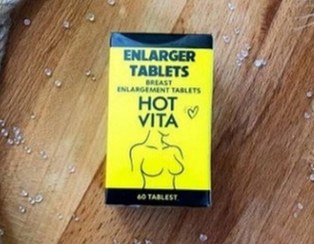 تصویر پکیج حجم دهنده و سفت کننده ی سینه و باسن هات ویتا hot vita 