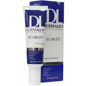 تصویر ژل پوست آسیب دیده اسکارلیفت درمالیفت Scarlift Silicone Scar Gel 