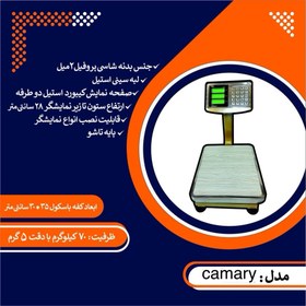 تصویر باسکول ٧٠ کیلویی کمری 70 kg camary scale