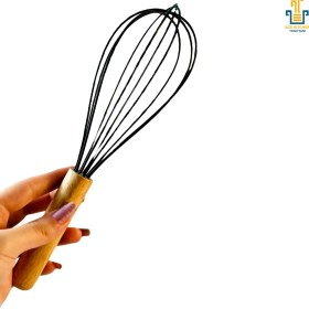 تصویر همزن دسته چوبی 