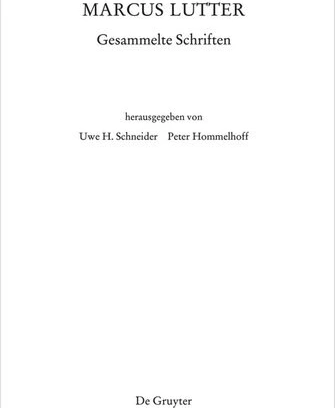 خرید و قیمت دانلود کتاب Marcus Lutter. Gesammelte Schriften 2010 | ترب