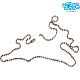 تصویر پلاک و زنجیر خام 