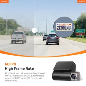 تصویر دوربین خودرو شیائومی مدل 70mai Dash Cam A510 Set 70mai Dash Cam A510 Set