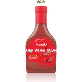 تصویر سس کچاپ وگان دلوسه - 450 گرمی 