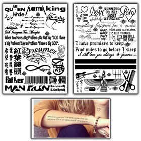 تصویر اسپری تتوموقت ۱۲۰ml و ۶۰۰طرح جذاب | پک اُرجـینـال تـتوتـاپــــ Tatotop Original Pack | 120ml Spray + 600 Designs