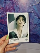 تصویر پولاروید فوتو کارت عکس طرح بی تی اس جیمین چیمی سایز 10 در 15 یک عدد - 4 Bts bt21 park jimin