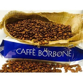 تصویر دانه قهوه میشلا بلو بوربن 1 کیلویی Caffe Borbone Miscela Blu Coffee Beans 