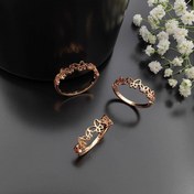 تصویر انگشتر طرح پروانه 