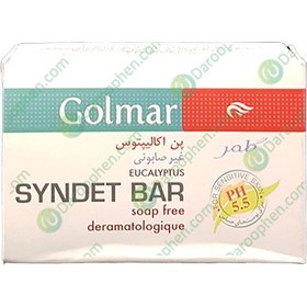 تصویر صابون اکالیپتوس گلمر مناسب پوست های حساس 100 گرم - Golmar Eucalyptus Anti Spetic, Anti Bacterial, Anti Inflammatory Soap 100 g 