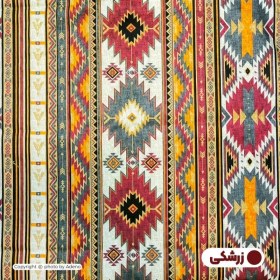 تصویر روبالشی آدنو مدل قشقایی کد CH156 بسته 2 عددی 