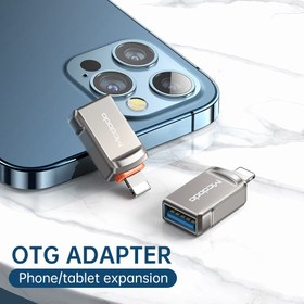 تصویر تبدیل USB به لایتنینگ مک دودو مدل OT-8600 