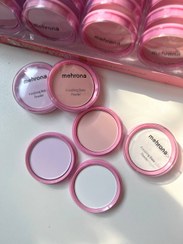 تصویر پودر فیکس فشرده مهرونا رنگ بنفش 