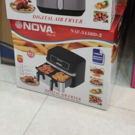 تصویر سرخ کن دوقلو نوا مدل 3438 nova 3438 air fryer