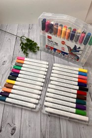 تصویر ماژیک اکرولیک۲۴رنگ 