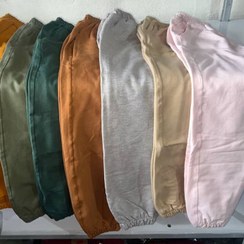 تصویر شلوار اسلش تک اسپرت دخترانه و پسرانه رنگ سبز یشمی و طوسی جنس دورس لاکرا | 1 الی 8 سال 