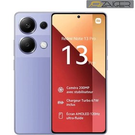 تصویر گوشی شیائومی مدل Redmi Note 13 Pro 4G دوسیم کارت حافظه 256 رم 8 گیگابایت - ساخت کشور چین (Global) (Global) Xiaomi Redmi Note 13 pro 4G Dual SIM , 256 And 8 GB Ram Mobile Phone - Made In CHINA