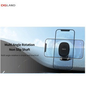 تصویر پایه نگهدارنده آهنربایی گوشی موبایل مخصوص خودرو برند Recci مدل RHO-C18 RECCI VERTICAL MAGNETIC CAR HOLDER