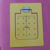 تصویر شابلون جیب روکار نسوز نیلو مدل قابدار لولایی 