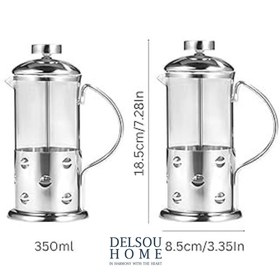 تصویر فرنچ پرس استیل Yi Tian 