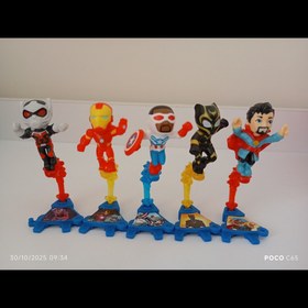 تصویر کیندر سوپرایز مارول مجموعه5فیگور 