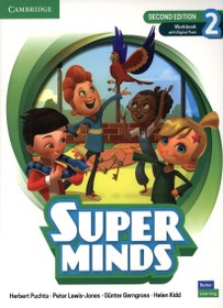 تصویر کتاب سوپر مایندز 2 | Super minds 2 + کتاب کار Super minds 2 sb + wb (2end edition)