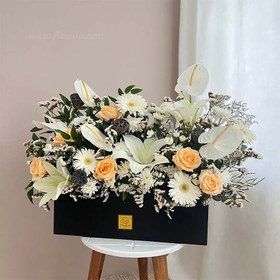 تصویر گل ترحیم لاکچری کد 14 