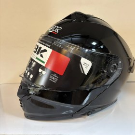 تصویر کلاه کاسکت فک متحرک IBK مدل 965A – مشکی 