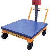 تصویر باسکول یک تن میدانی 125در105 نیکو 