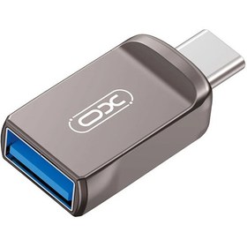 تصویر تبدیل OTG ایکس او USB به USB-C مدل XO-NB281B XO OTG USB-C Adapter XO-NB281B