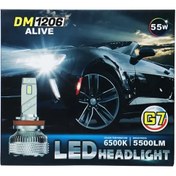 تصویر هدلایت تویوتا کمری H11 الایو 