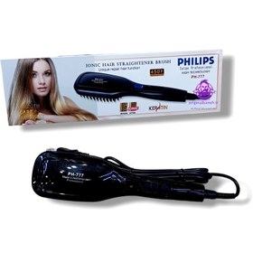 تصویر برس حرارتی فلیپس با صافی شلاقی ماندگارPHILIPS PROFESSIONAL Philips Thermal Brush with Long-Lasting Lash Straightening PHILIPS PROFESSIONAL