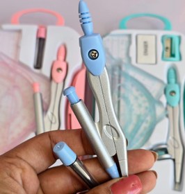 تصویر ست پرگار اتودی - زرد Math set