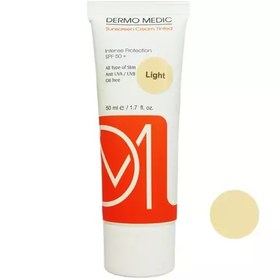 تصویر کرم ضد آفتاب درمومدیک SPF 50 