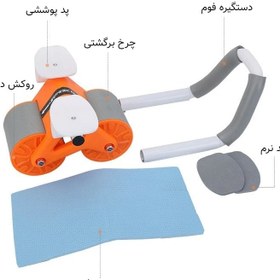 تصویر چرخ تمرین شکم کراس فیت 