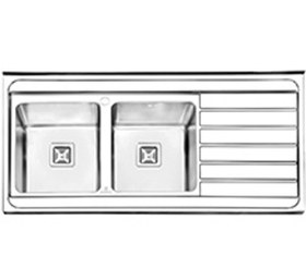 تصویر آذین مستر- سینک پرنیان استیل PS1114 آذین مستر 