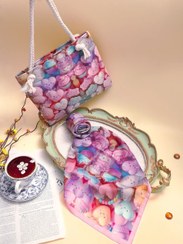 تصویر ست کیف و روسری دخترانه ساناز 