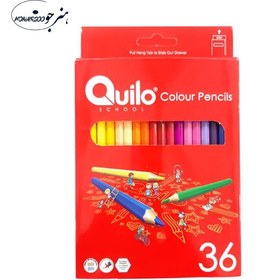تصویر مداد رنگی کوئیلو 36 رنگ 