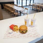 تصویر چاپ کاغذ کف سینی غذا - کاغذ مومی | قیمت و سفارش آنلاین - فوری 