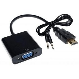 تصویر تبدیل NOVA HDMI TO VGA X-870 SOUND+PS4 