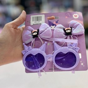 تصویر ست عینک و گلسر 